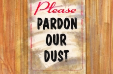 Pardon our dust